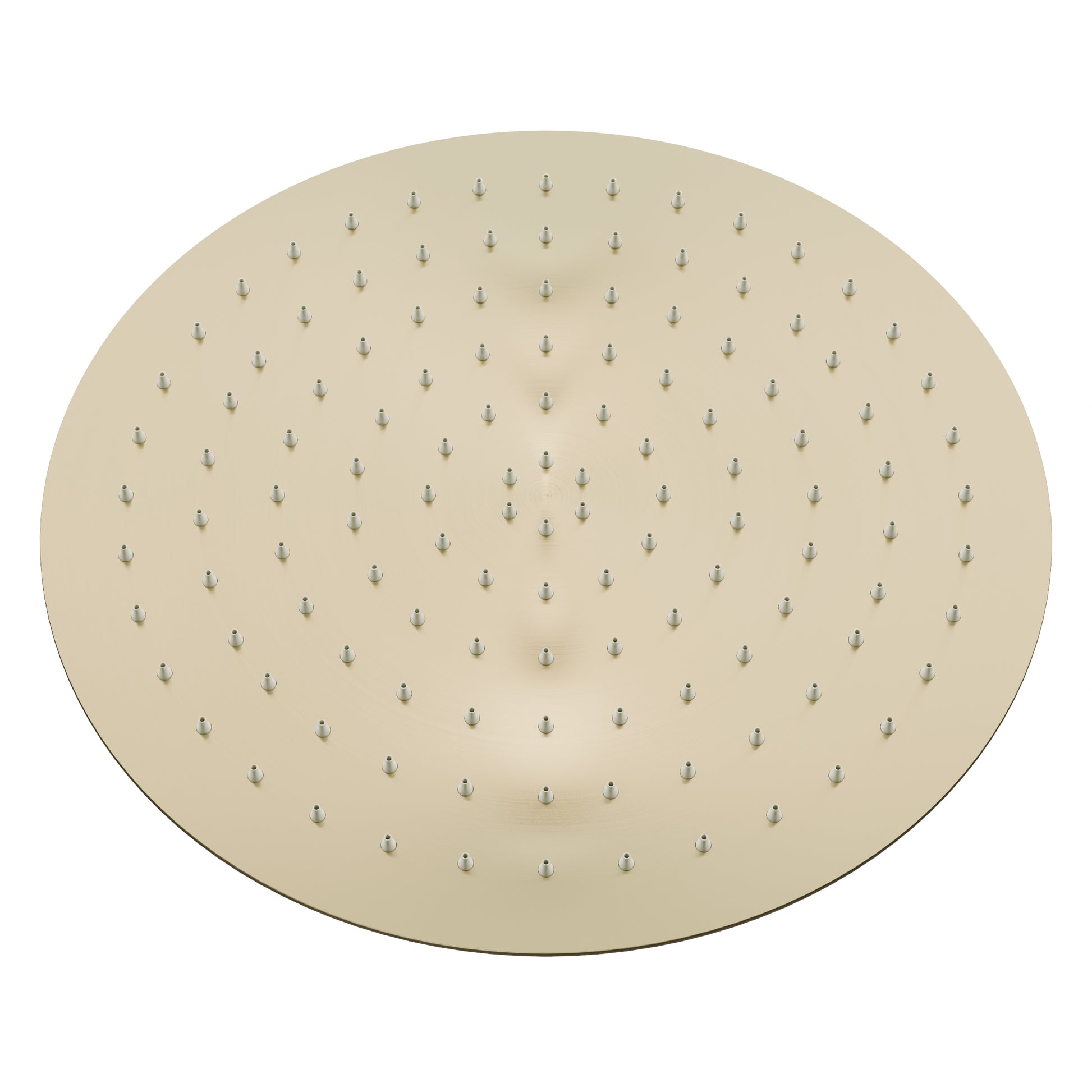 Novatto 10-inch round rainfall shower head for shower and bathtub, featuring a sleek chrome finish and multiple water spray settings.
