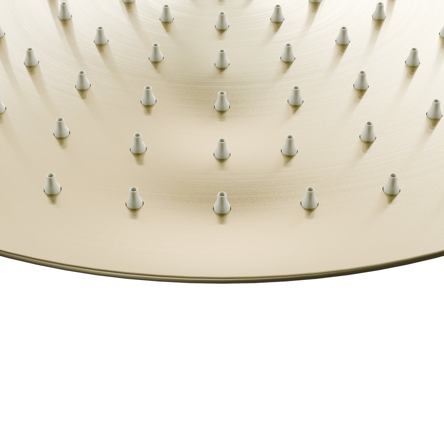 Novatto 10-inch round rainfall shower head for shower and bathtub, with a sleek design and multiple water spray settings.