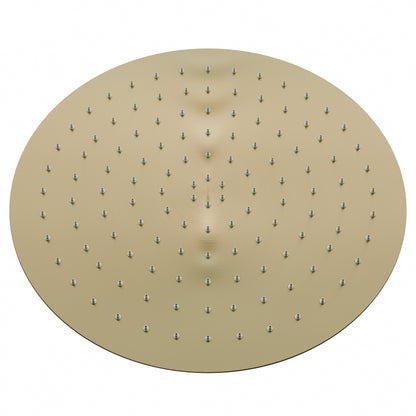 Novatto 12-inch Round Rainfall Shower Head for shower and bathtub, with sleek chrome finish and wide water coverage.