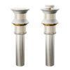 Solid Brass Pop-up Clicker Drain Less Overflow - PDA-001 Series