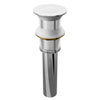 Solid Brass Pop-up Clicker Drain Less Overflow - PDA-001 Series