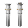 Solid Brass Pop-up Clicker Drain Less Overflow - PDA-001 Series