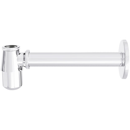 Solid Brass Decorative 1.25-inch Bottle Trap, PTRAP-02 series