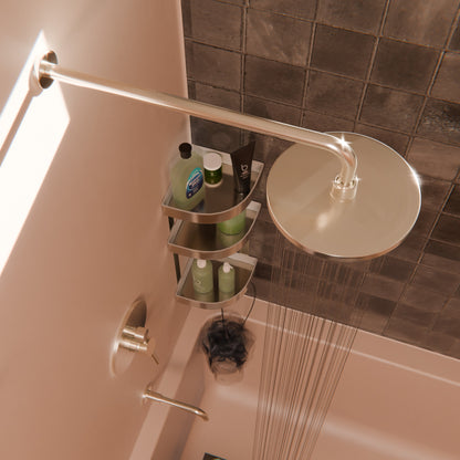 RADIANCE Shower and Bathtub Combo Set with Rough-in Valve - TBS-18015-TS Series