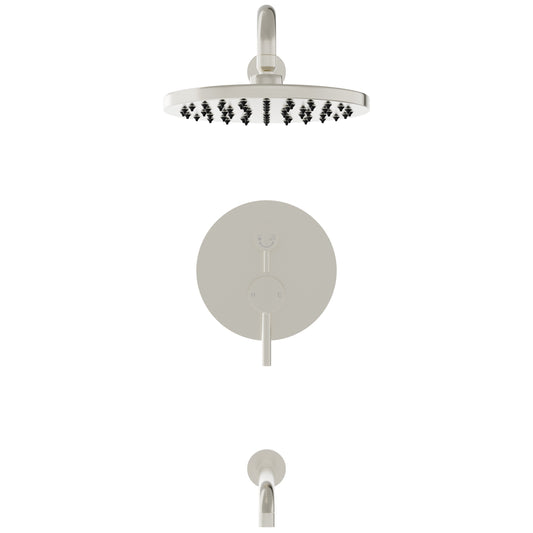 RADIANCE Shower and Bathtub Combo Set with Rough-in Valve - TBS-18015-TS Series