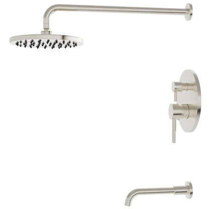 RADIANCE Shower and Bathtub Combo Set with Rough-in Valve - TBS-18015-TS Series