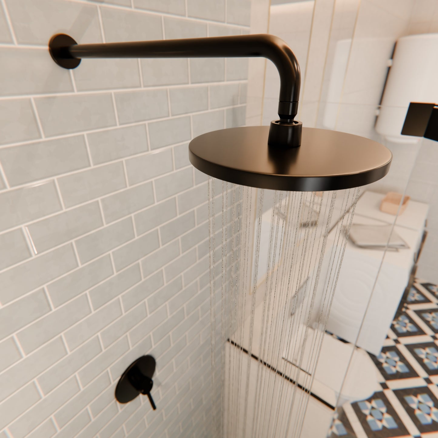 HALO Shower Set with Rough-in Valve - TBS-18015 Series