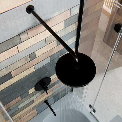 RADIANCE Shower and Bathtub Combo Set with Rough-in Valve - TBS-18015-TS Series