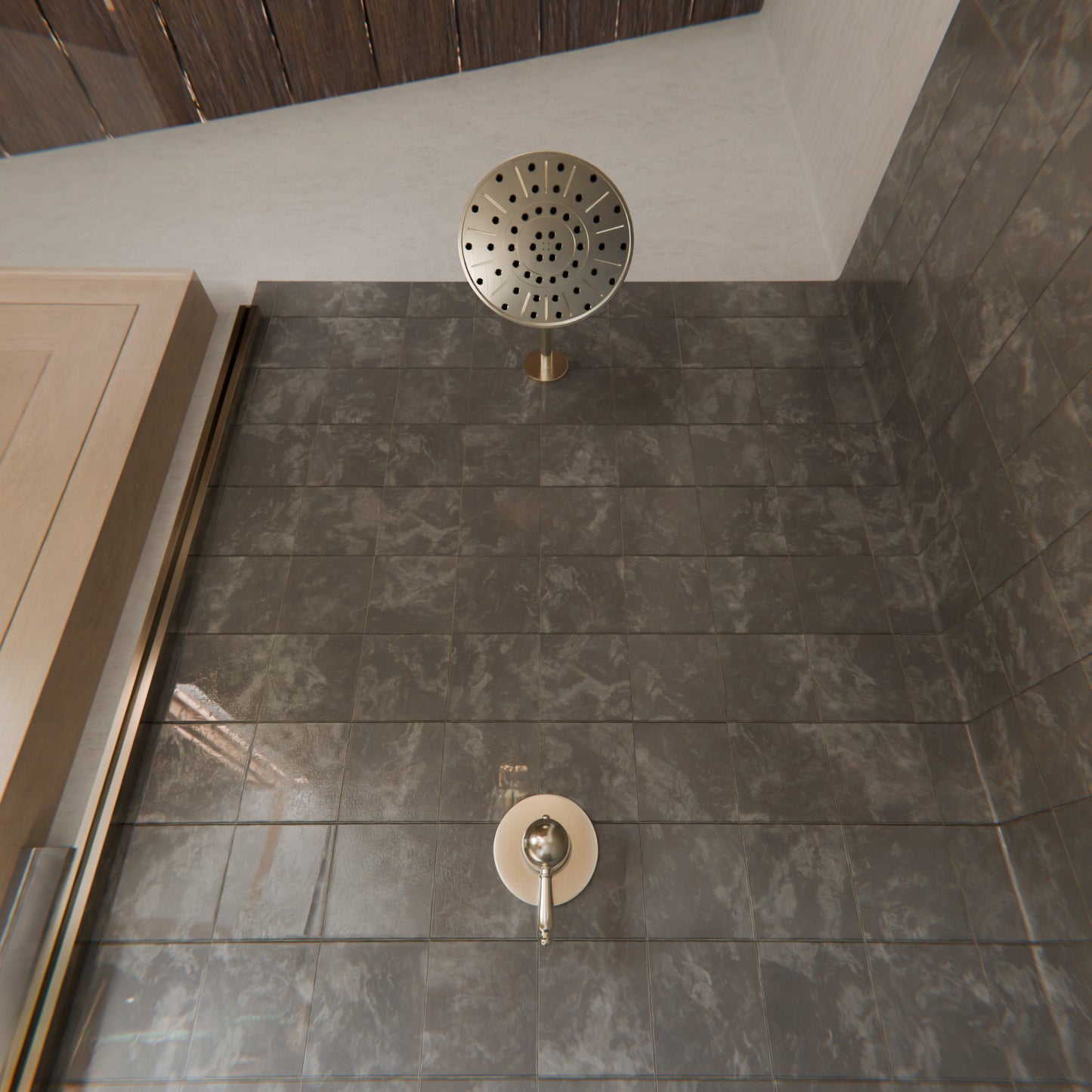 DISK Shower Set with Rough-in Valve - TBS-18020 Series