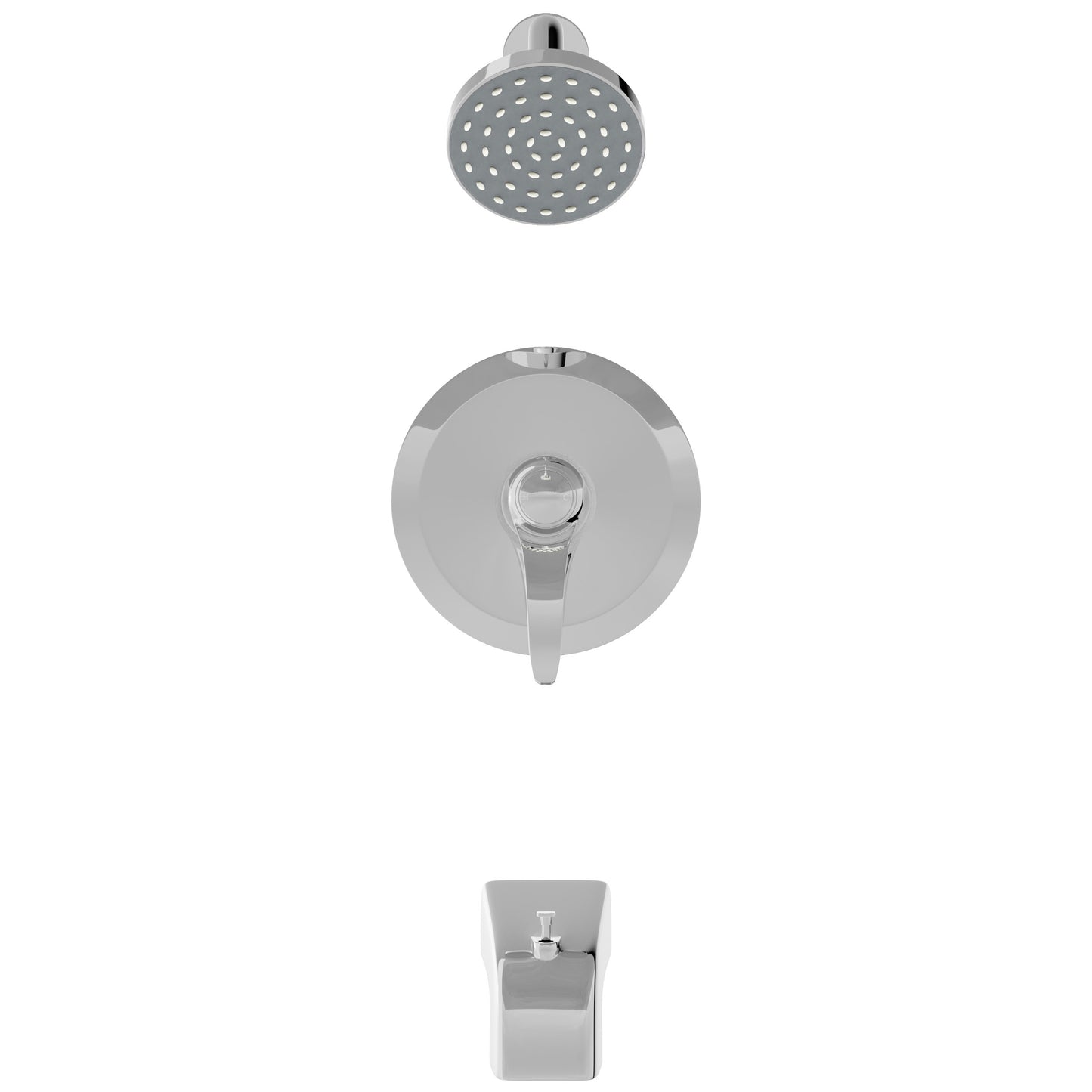 NIMBUS Shower and Bathtub Combo Set with Rough-in Valve - TBS-18022-TS Series