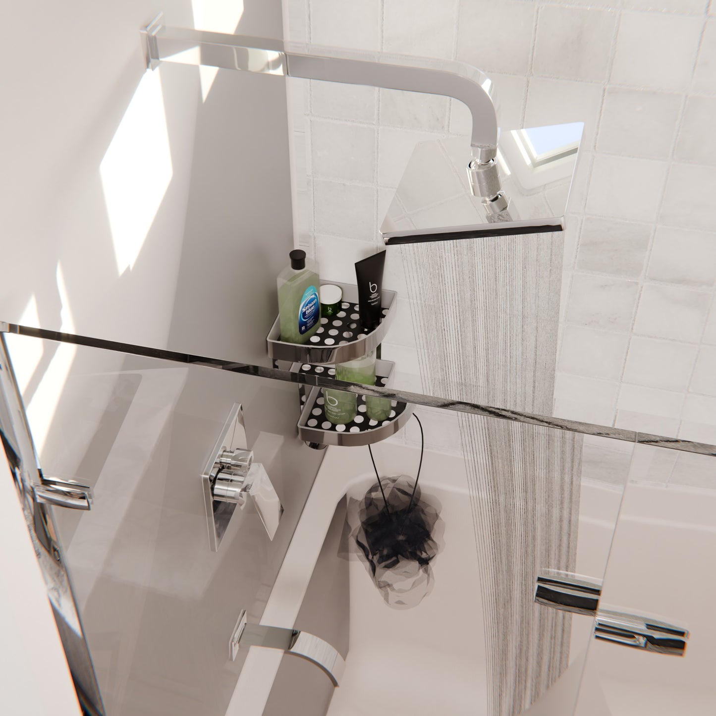 ARTIN Shower and Bathtub Combo Set with Rough-in Valve - TBS-18023-TS Series