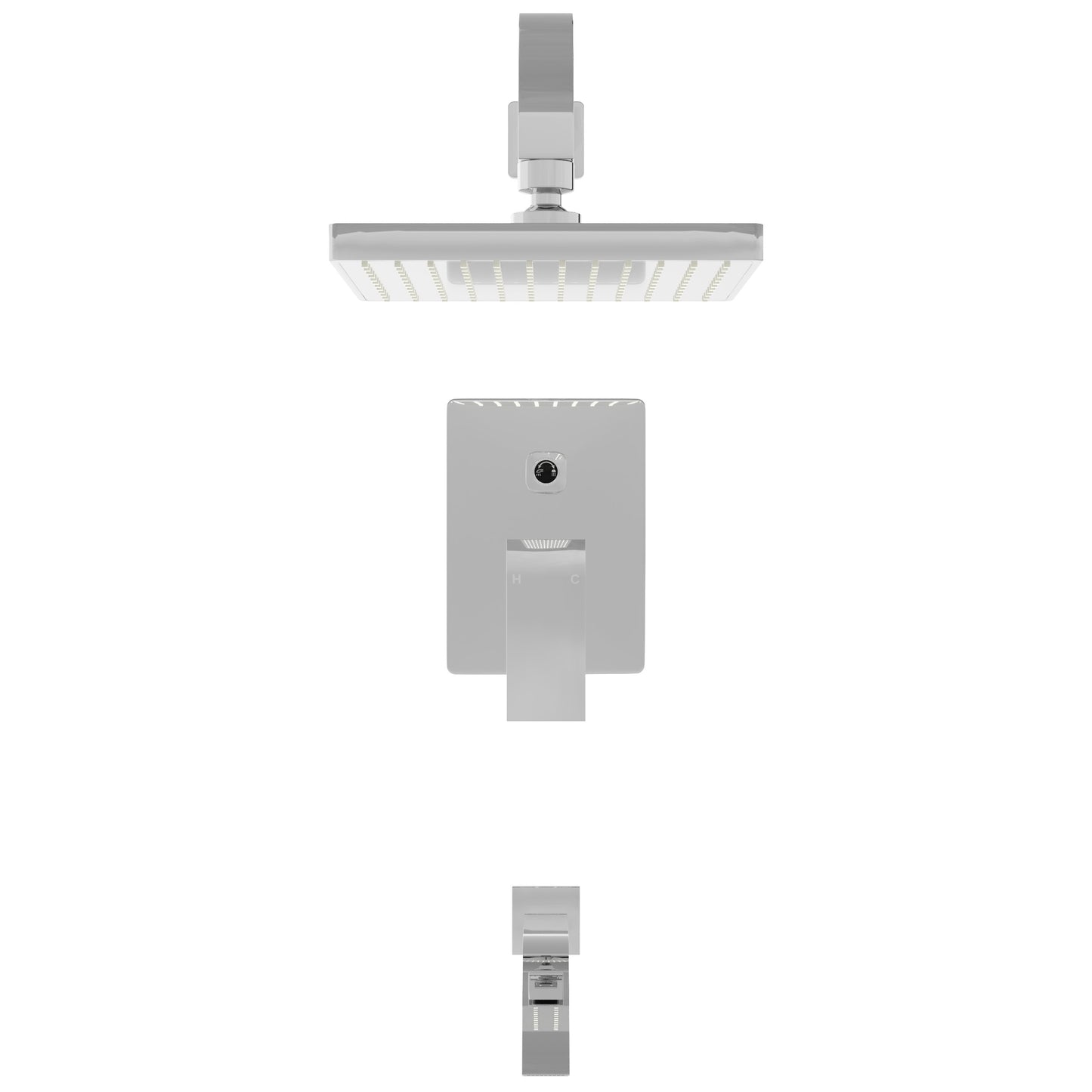 ARTIN Shower and Bathtub Combo Set with Rough-in Valve - TBS-18023-TS Series