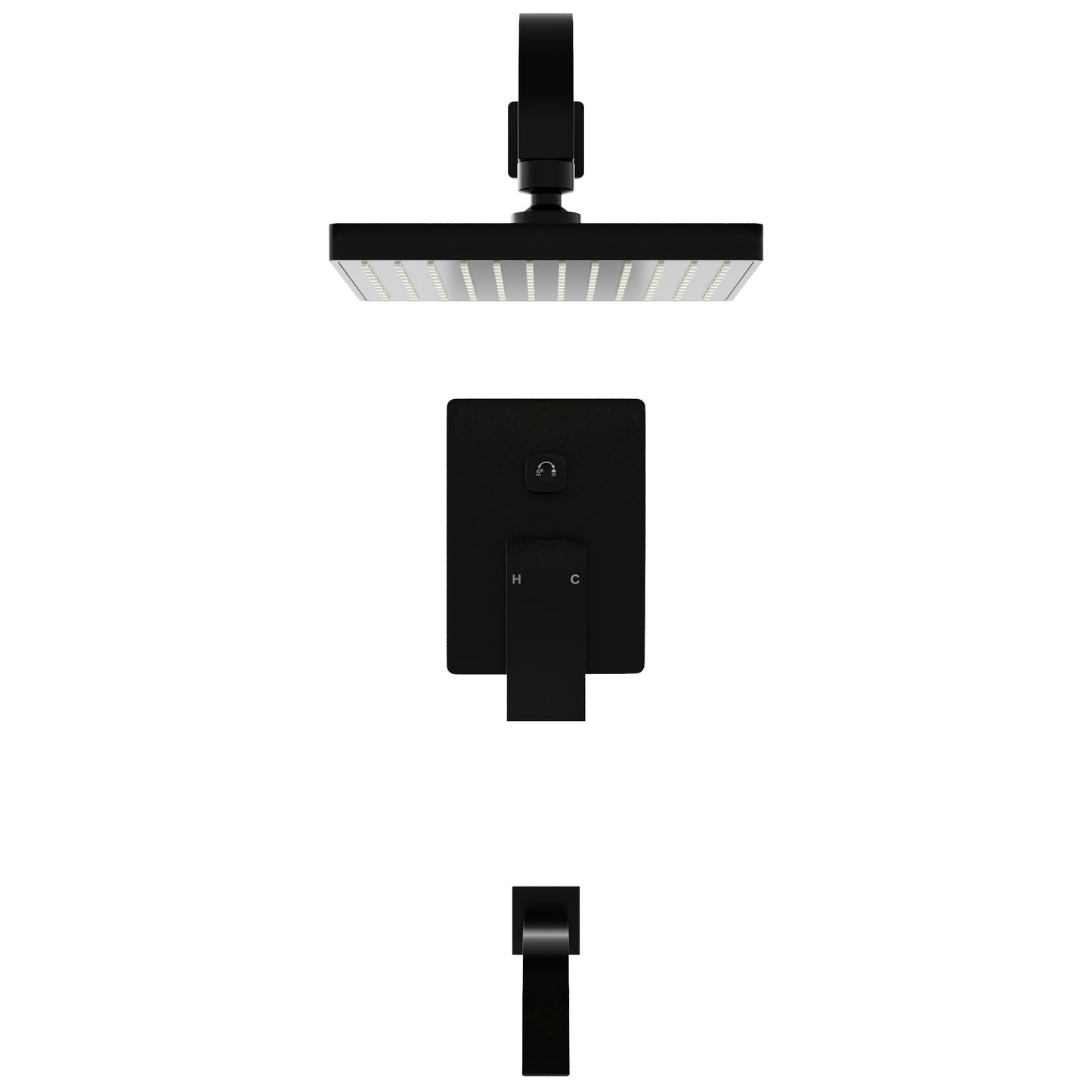 ARTIN Shower and Bathtub Combo Set with Rough-in Valve - TBS-18023-TS Series