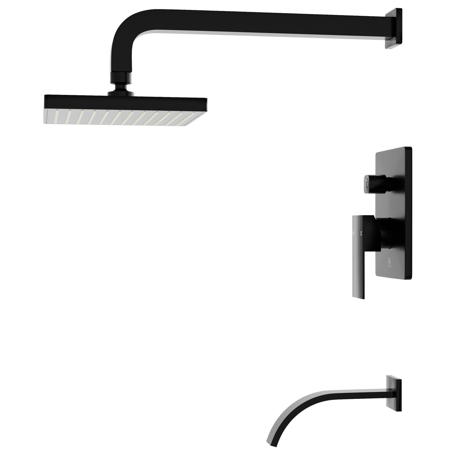 ARTIN Shower and Bathtub Combo Set with Rough-in Valve - TBS-18023-TS Series