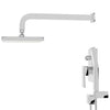 MODERN Shower Set with Rough-in Valve and Wand - TBS-18025 Series