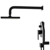 MODERN Shower Set with Rough-in Valve and Wand - TBS-18025 Series