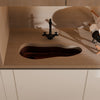 Cayenne River Hand-Hammered Copper Bar Sink, TCB-009AN