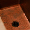 Rectangular Copper Bathroom Sink in Antique TCU-016AN