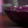 Hand Painted Purple Glass Bathroom Vessel Sink TIG-8123P