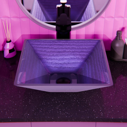 Cascade Modern Waterfall Single Hole Vessel Bath Faucet, GF-057