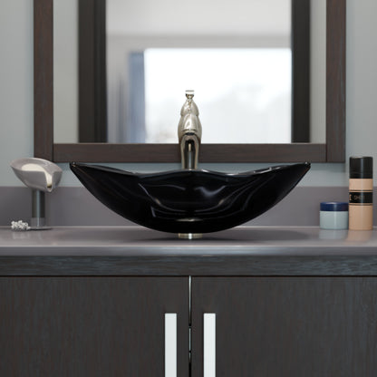 Novatto traditional vessel faucet handle set with single handle, ocean finish, includes parts for model 116-HNDL.