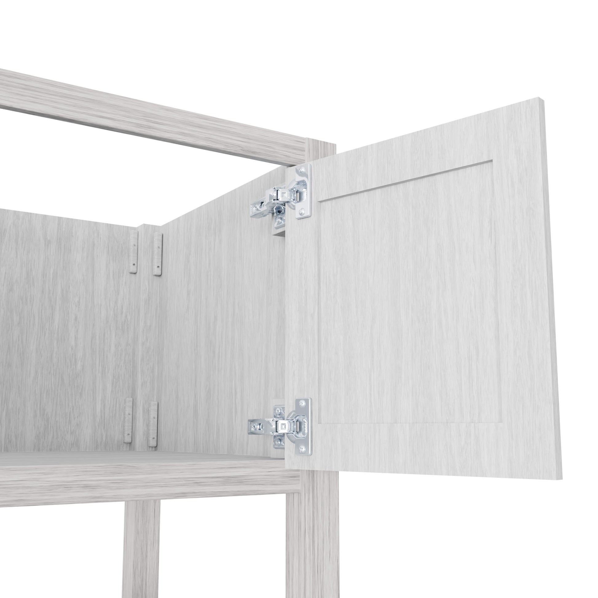 30-inch Storm Grey Novatto bath vanity accessory with sleek design, featuring a modern finish and elegant style.