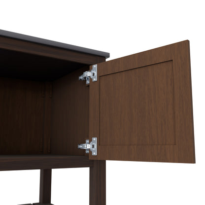 36-inch Vanity with Storm Grey Quartz Counter NOBV-36CM-280