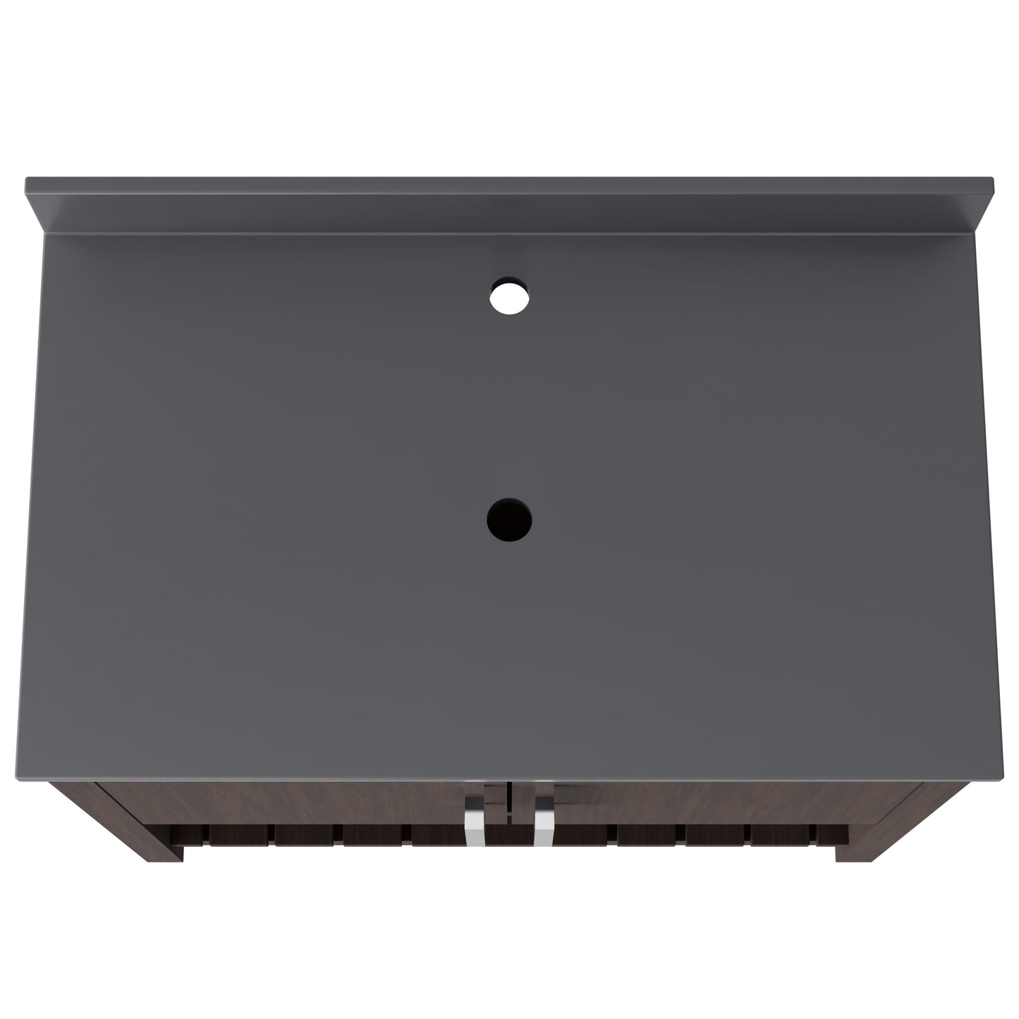 36-inch Vanity with Storm Grey Quartz Counter NOBV-36CM-280