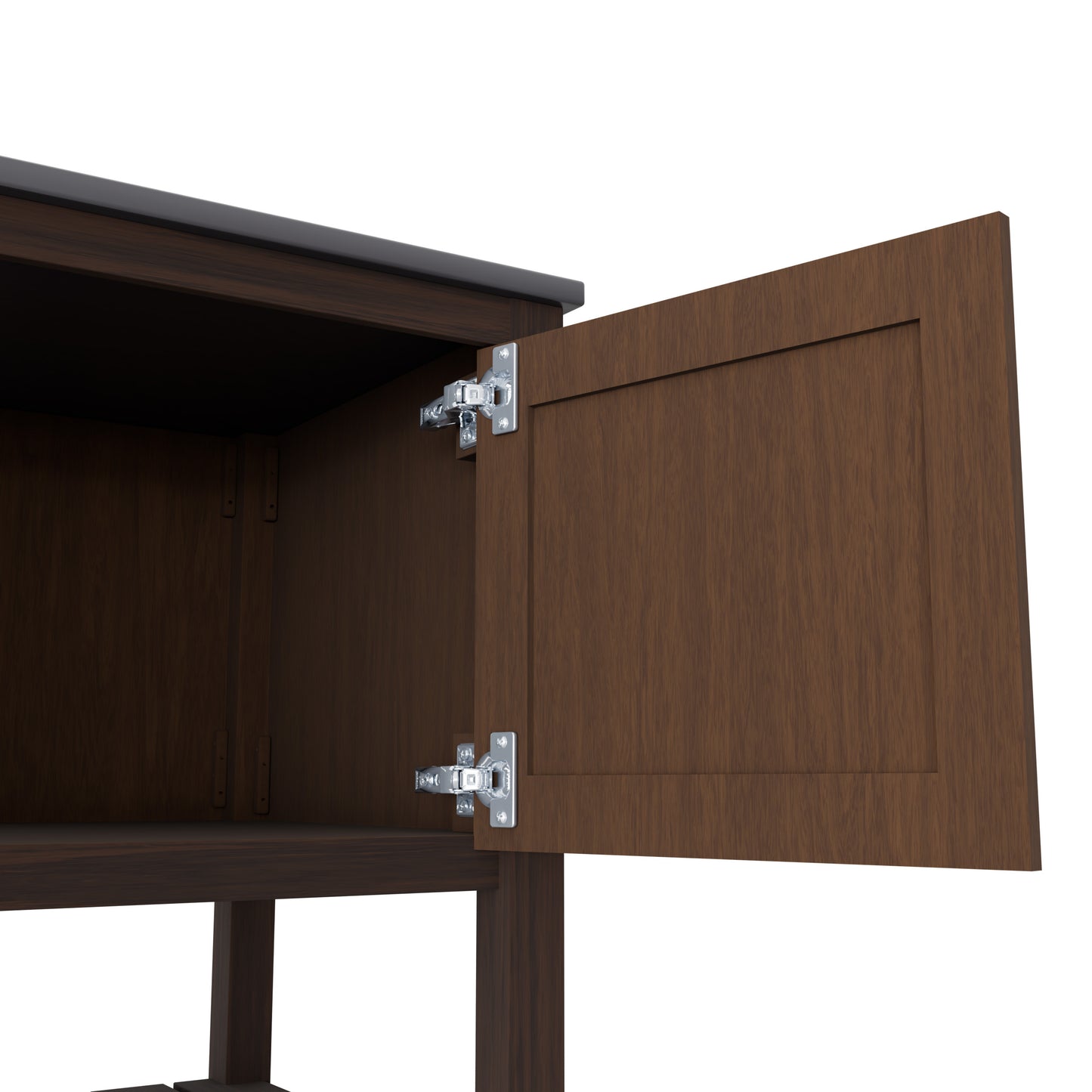 36-inch Vanity with Storm Grey Quartz Counter NOBV-36CM-280