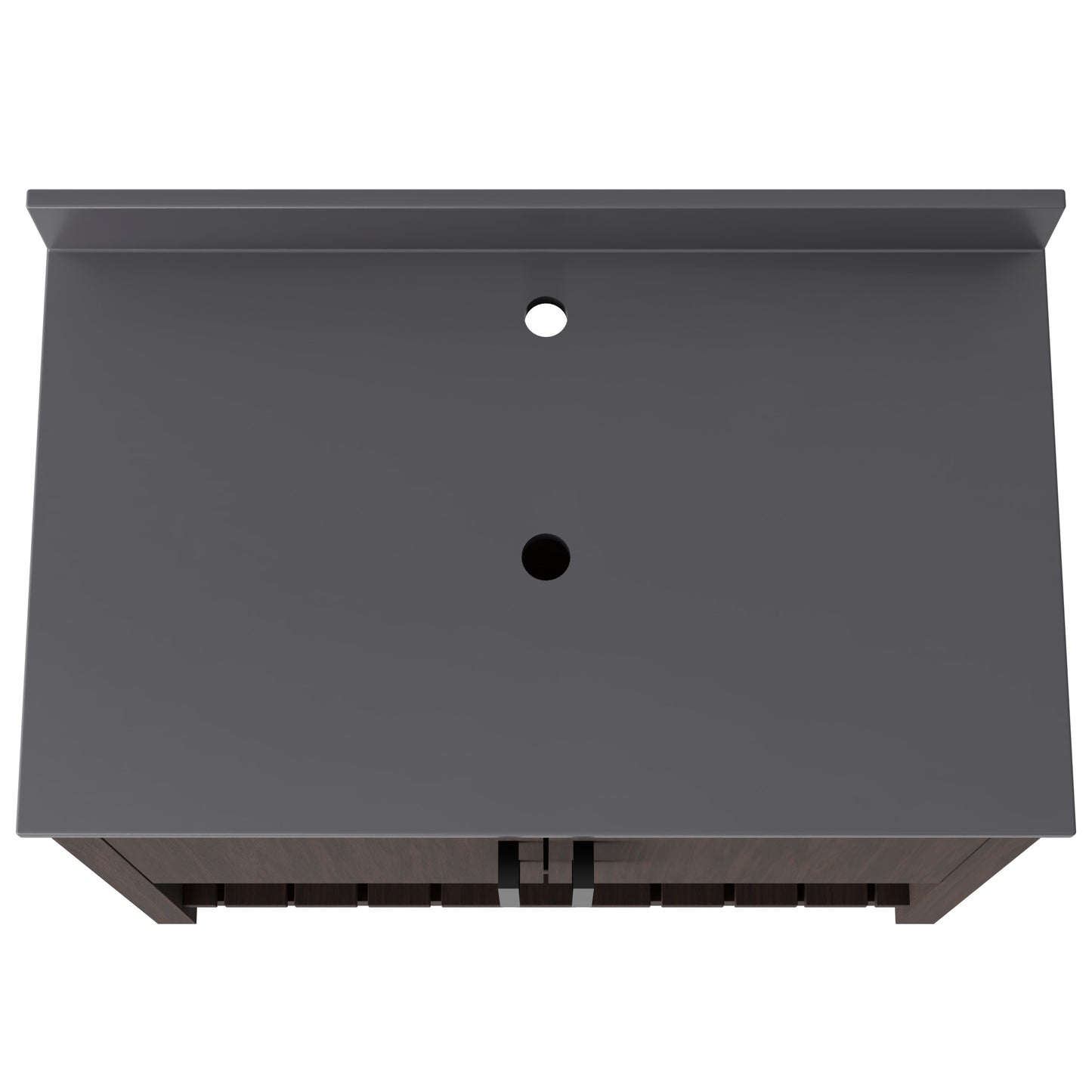 36-inch Vanity with Storm Grey Quartz Counter NOBV-36CM-280