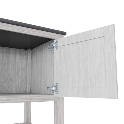 36-inch Vanity with Storm Grey Quartz Counter NOBV-36SG-280