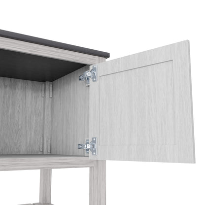 36-inch Vanity with Storm Grey Quartz Counter NOBV-36SG-280