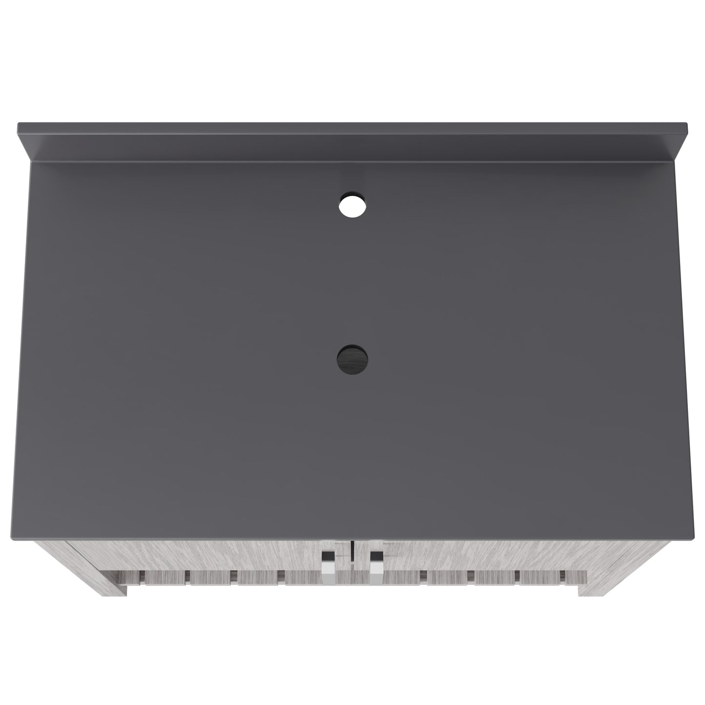 36-inch Vanity with Storm Grey Quartz Counter NOBV-36SG-280