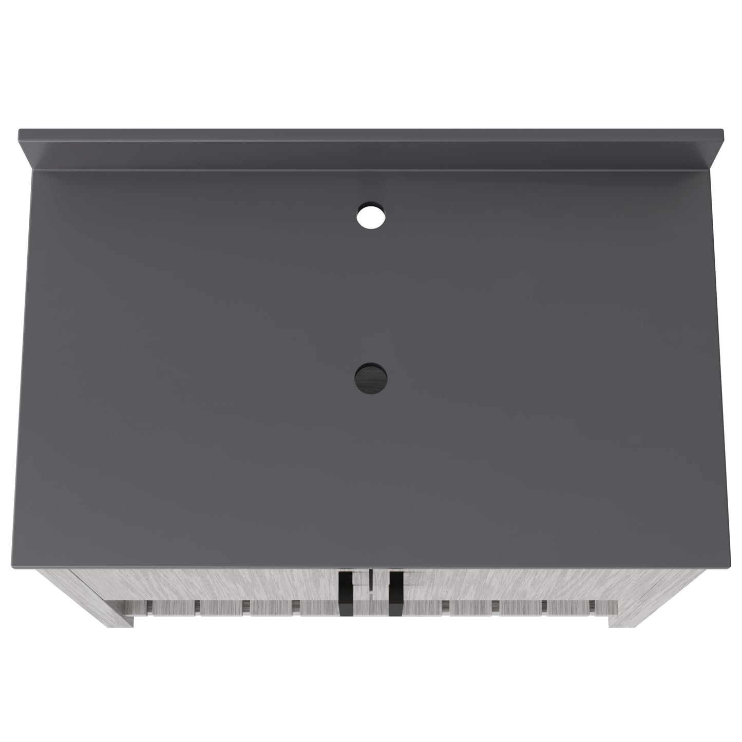 36-inch Vanity with Storm Grey Quartz Counter NOBV-36SG-280