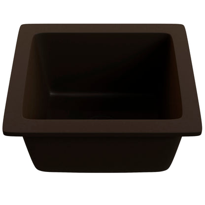 BAJA 18" x 16" Granite Composite Bar Sink in Expresso - NKGC-SBBAR-EX