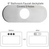 6-inch Bathroom Faucet Deck Plate, D2 Series