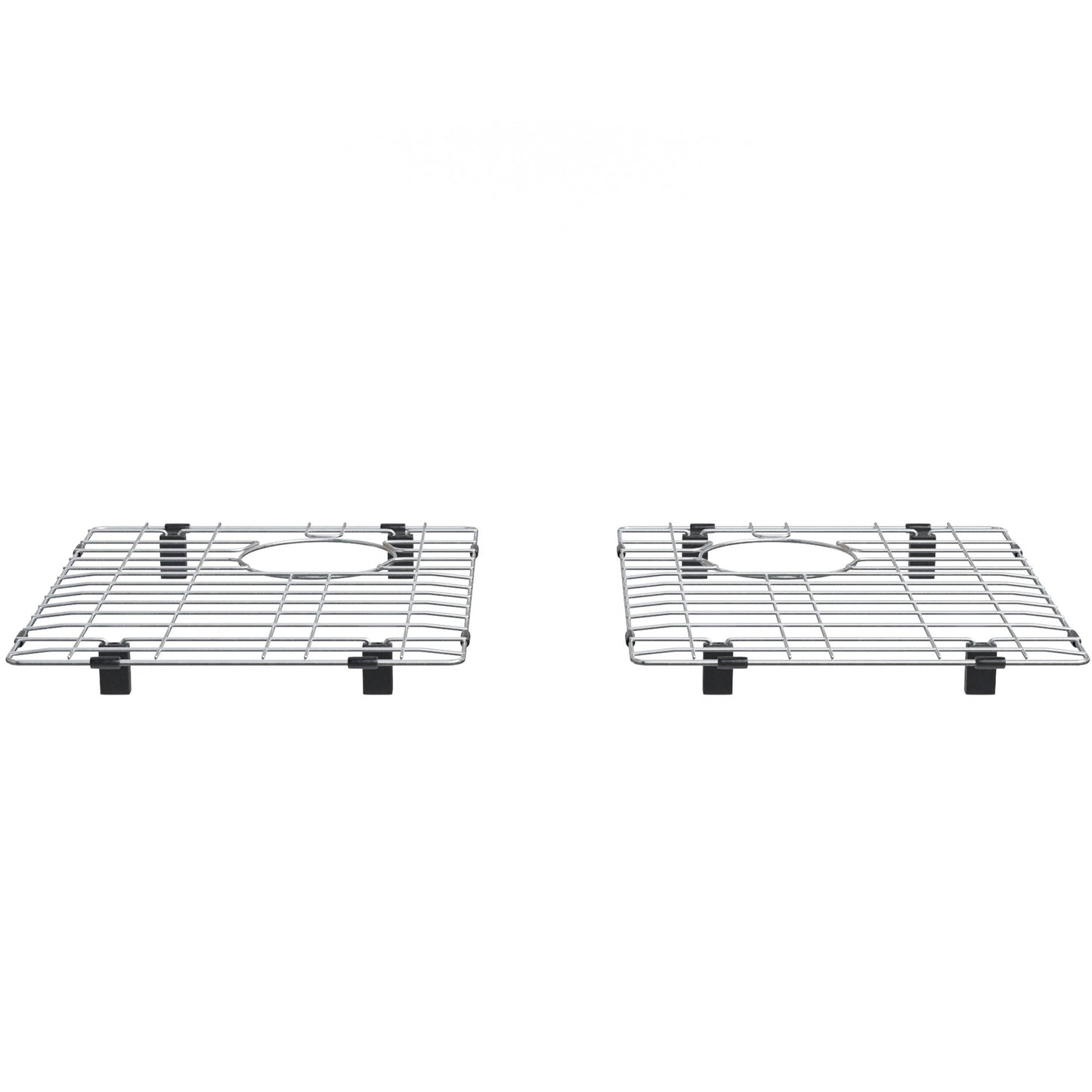17x 14-inch Pair of Rectangle Stainless Steel Kitchen Sink Grates, NKGC-DBGRATE