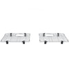 17x 14-inch Pair of Rectangle Stainless Steel Kitchen Sink Grates, NKGC-DBGRATE