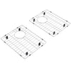 17x 14-inch Pair of Rectangle Stainless Steel Kitchen Sink Grates, NKGC-DBGRATE