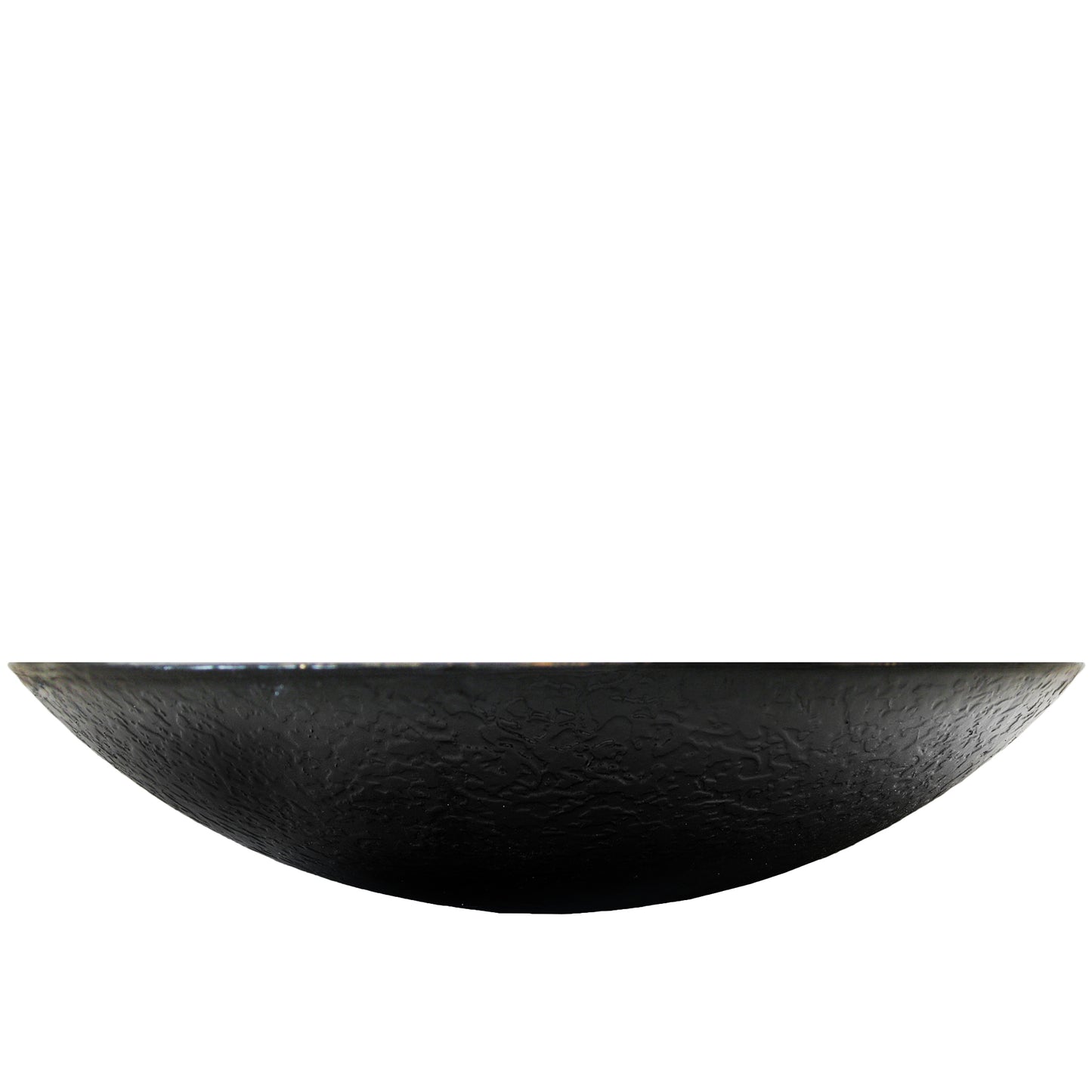 Hand Painted Green Khaki Glass Vessel Bath Sink NOHP-G031