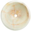 Natural White Onyx Stone Vessel Bathroom Sink NOSV-WO