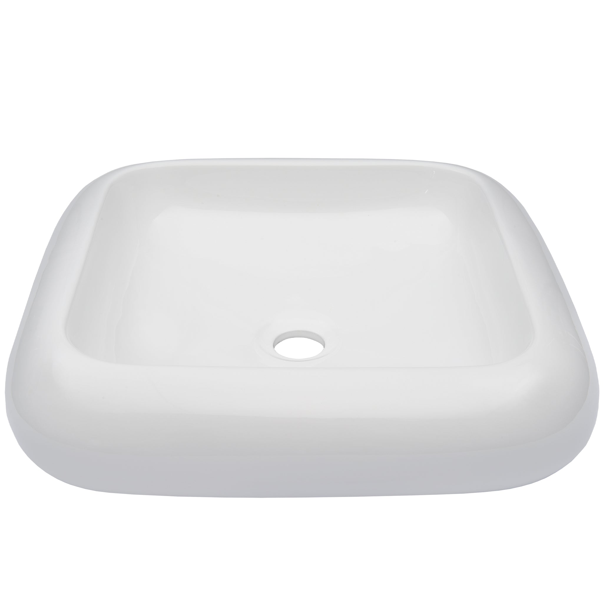 Contemporary White Porcelain Vessel Bathroom Sink TP-V02W – Novatto, image size:2048x2048