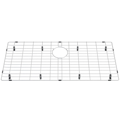 Single Bowl Farmhouse Granite Composite Sink in Absolute Black - NKGC-SBFARM-AB