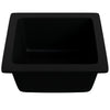 BAJA 18" x 16" Granite Composite Bar Sink in Absolute Black - NKGC-SBBAR-AB