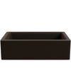 Single Bowl Farmhouse Granite Composite Sink in Expresso - NKGC-SBFARM-EX