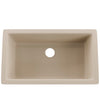 Single Bowl Undermount Granite Composite Sink in Sand - NKGC-SBUND-SA