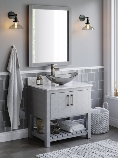 Eclipse Modern Waterfall Single Hole Vessel Bath Faucet, GF-136 Series