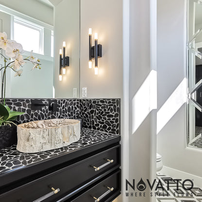 Petrified Fossil Wood Vessel Sink, NOSV-FW