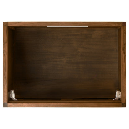 30-inch Bath Vanity with Café Mocha Quartz Counter and Sink - NOBV-30CM-6001-324T