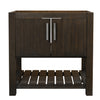 fully assembled 30 inch wood vanity cabinet console with handles